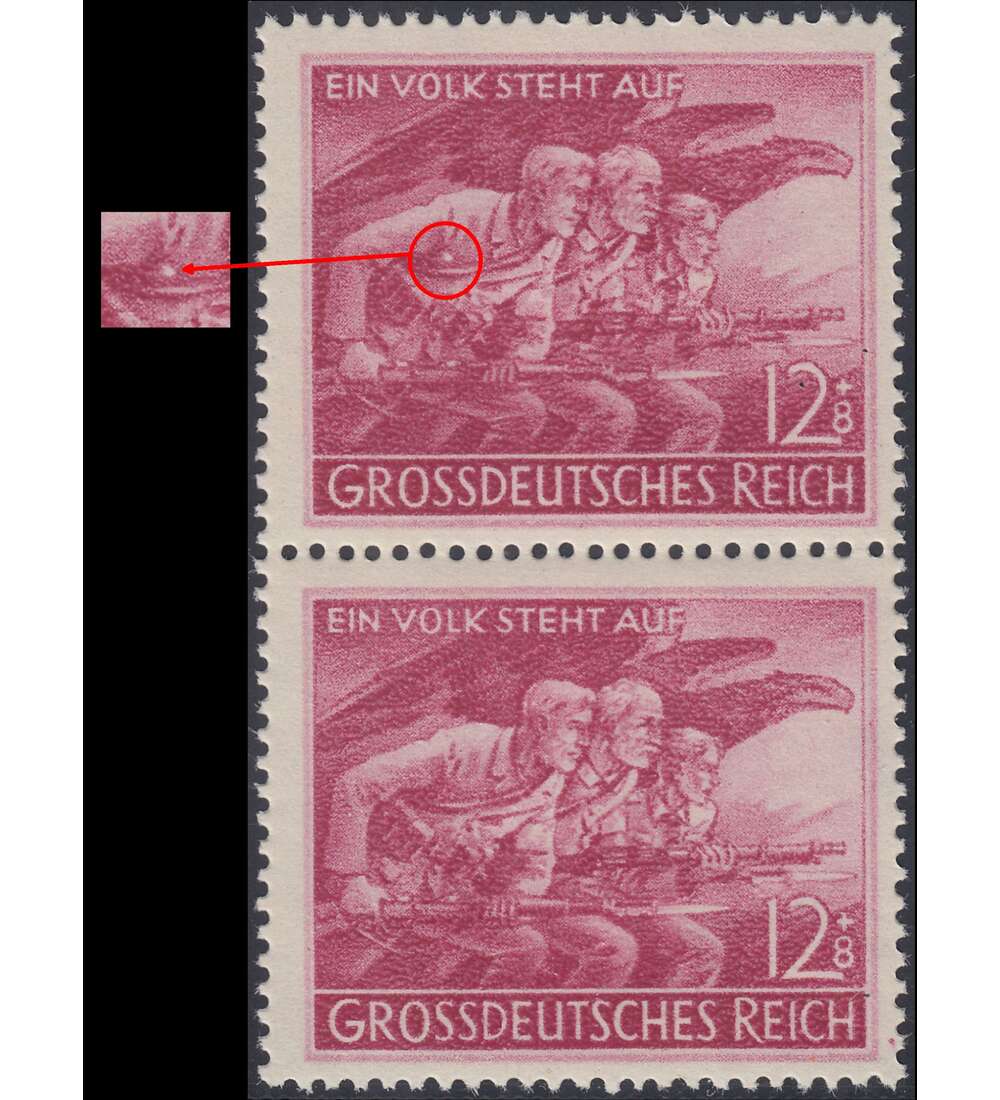 Deutsches Reich Nr. 908 X postfrisch ** Plattenfehler