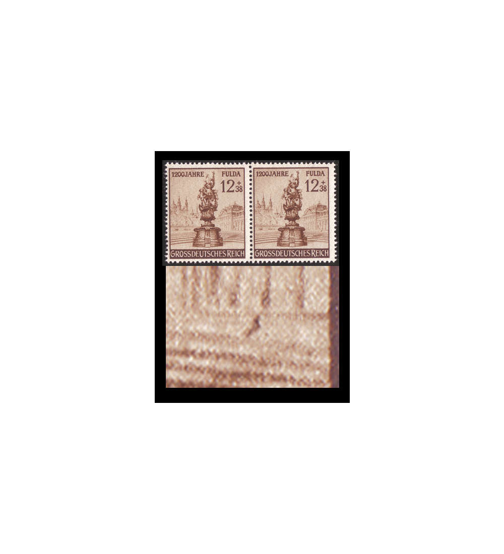 Deutsches Reich Nr. 886 IV postfrisch Plattenfehler