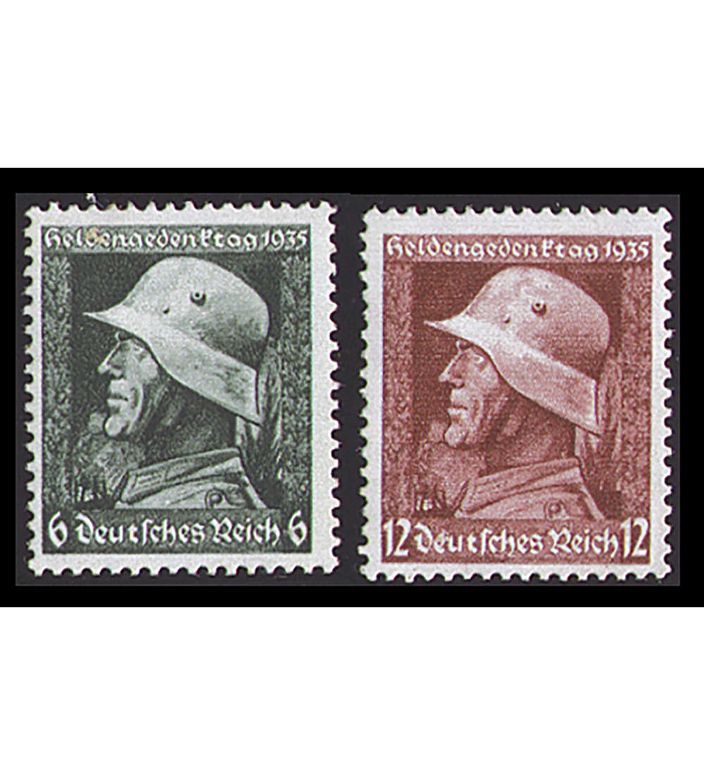 Deutsches Reich Nr. 569-570x postfrisch ** Heldengedenktag