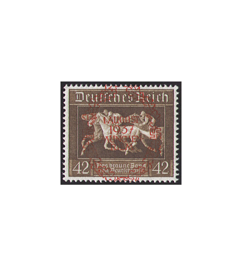 Deutsches Reich Nr. 649 Das Braune Band 1937