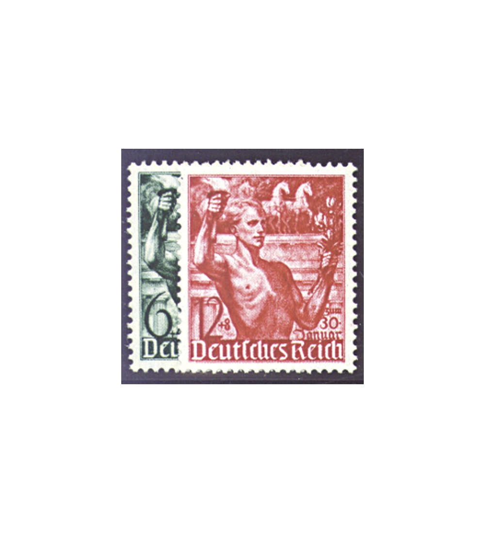 Deutsches Reich Nr. 660-661 Fackeltrger