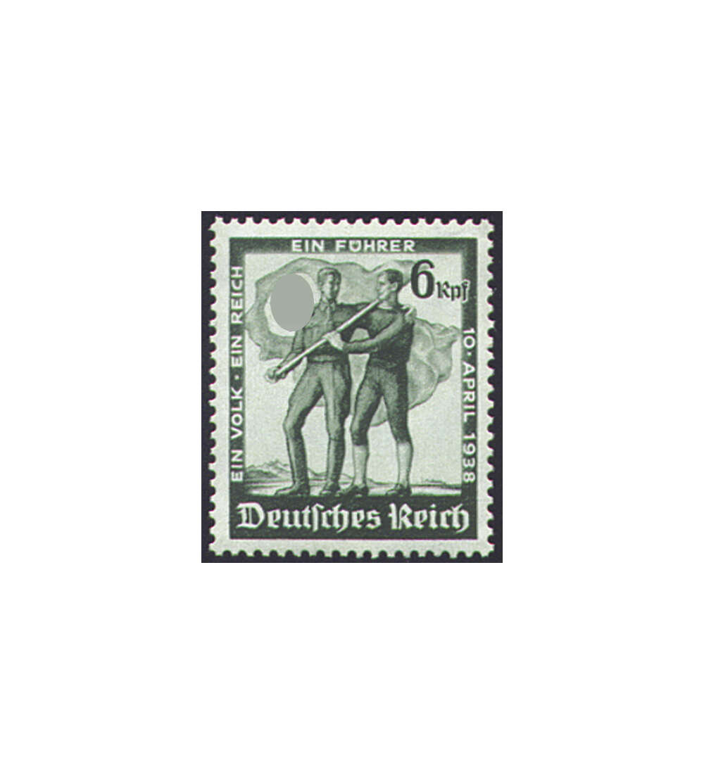 Deutsches Reich Nr. 662 Volksabstimmung sterreich