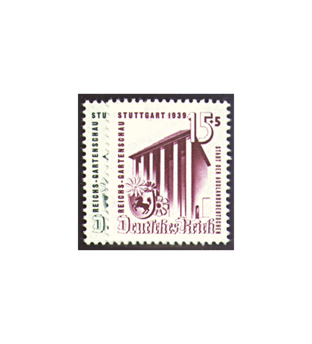 II Dt. Reich Nr. 692-693       Gartenschau Stuttgart