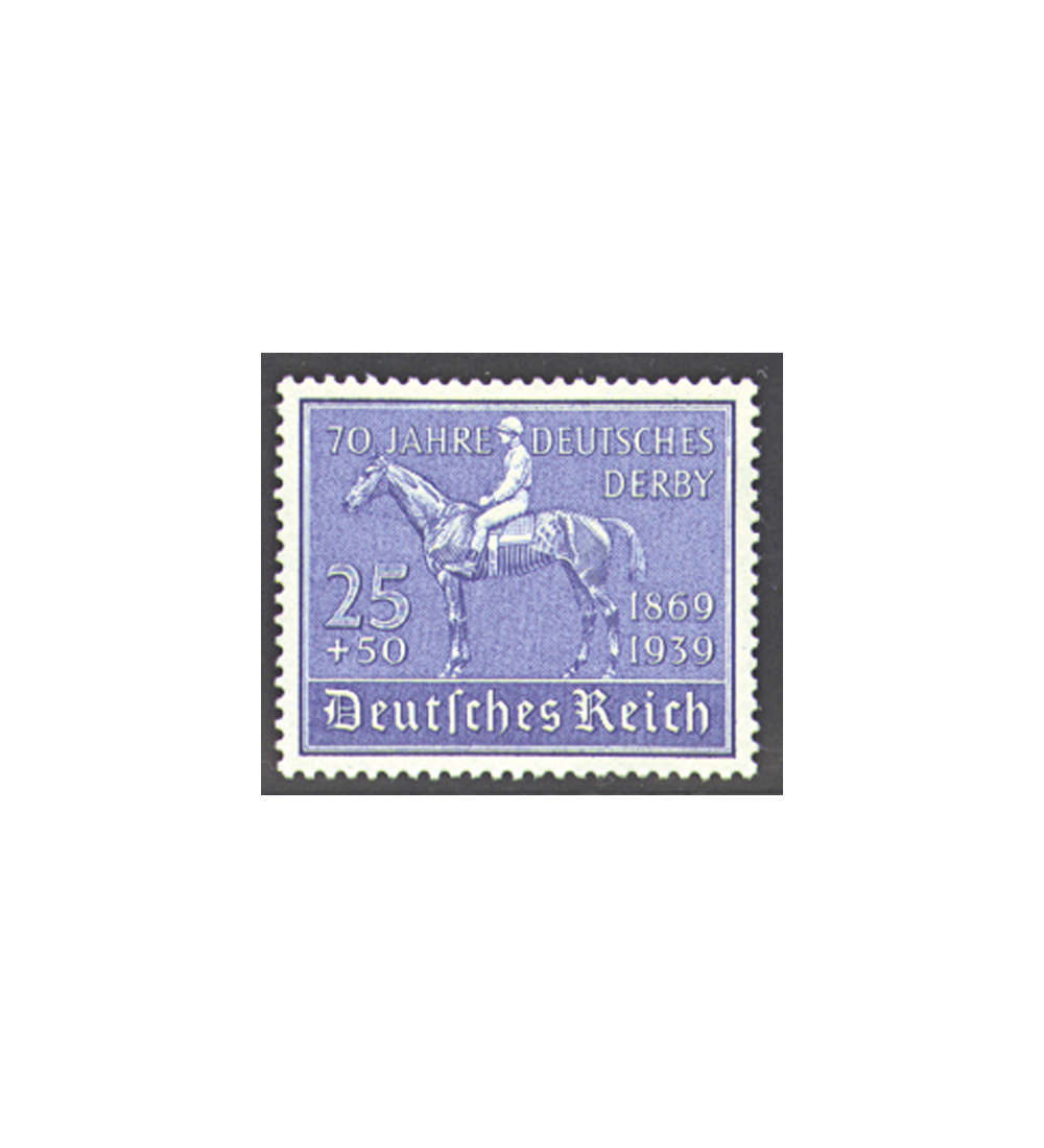 Deutsches Reich Nr. 698 70 Jahre Deutsches Derby