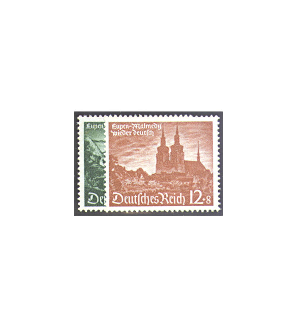 II Deutsches Reich Nr. 748-749 Malmedy/Eupen