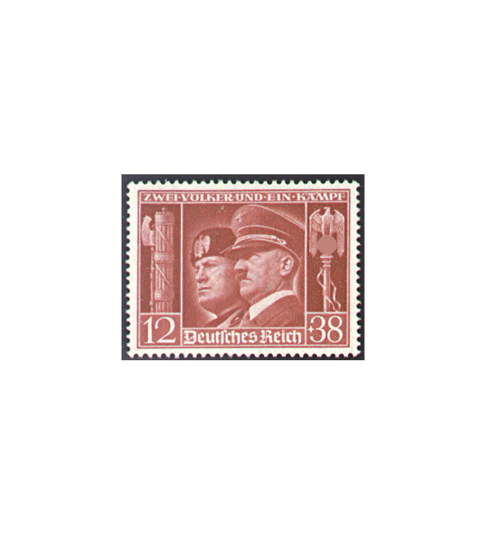 Deutsches Reich Nr. 763 Hitler/Mussolini