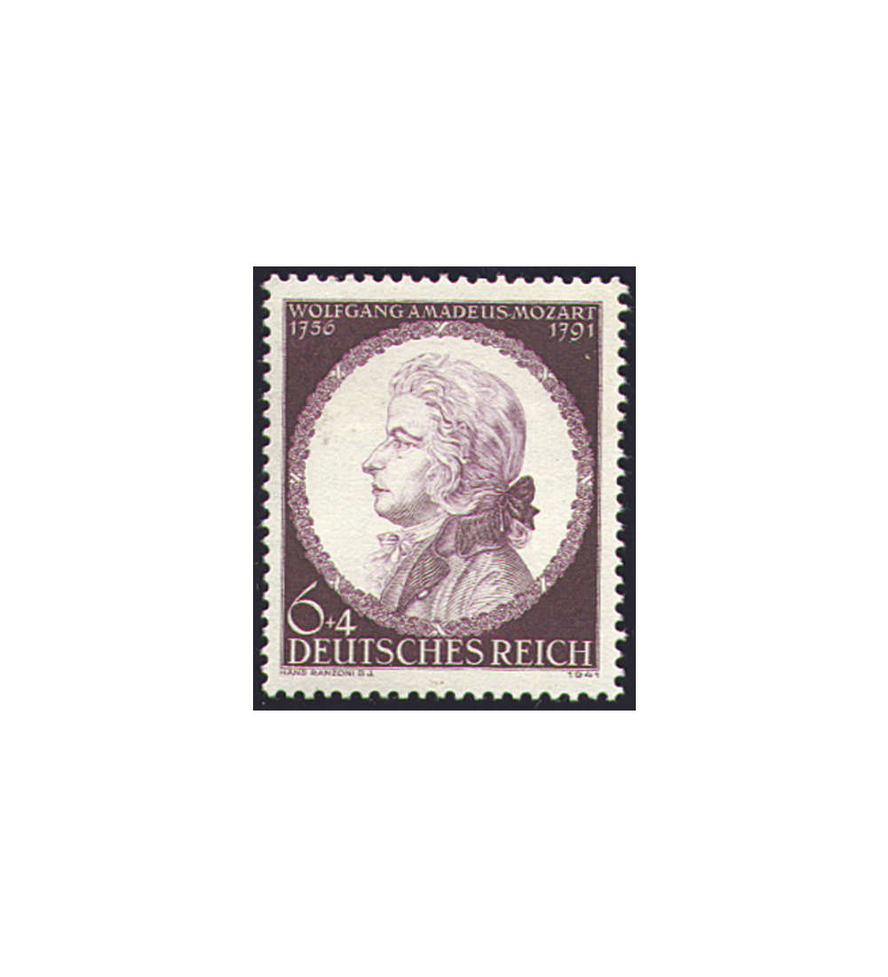 Deutsches Reich Nr. 810              Mozart