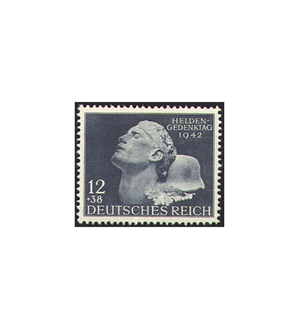 Deutsches Reich Nr. 812 Heldengedenktag 1942
