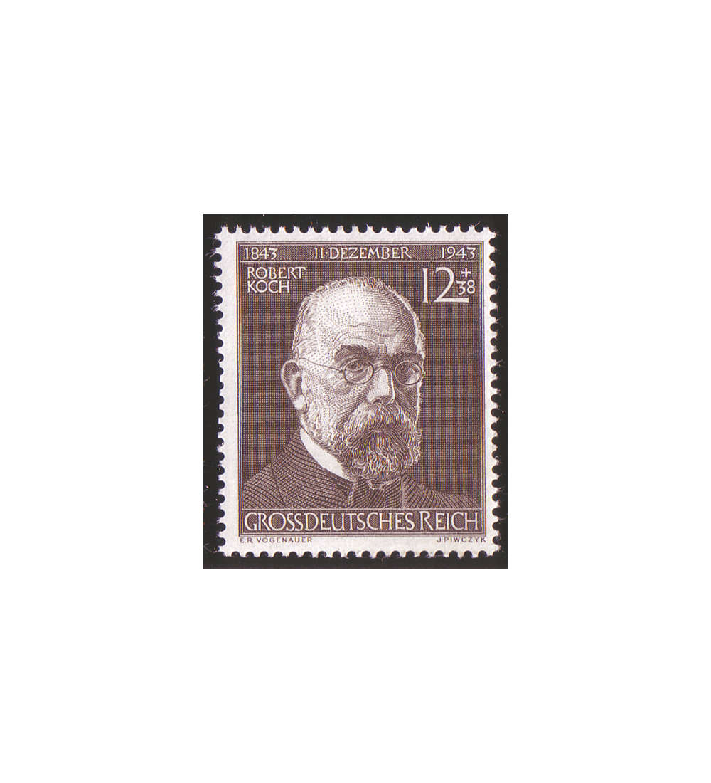 Deutsches Reich Nr. 864 Robert Koch 1944