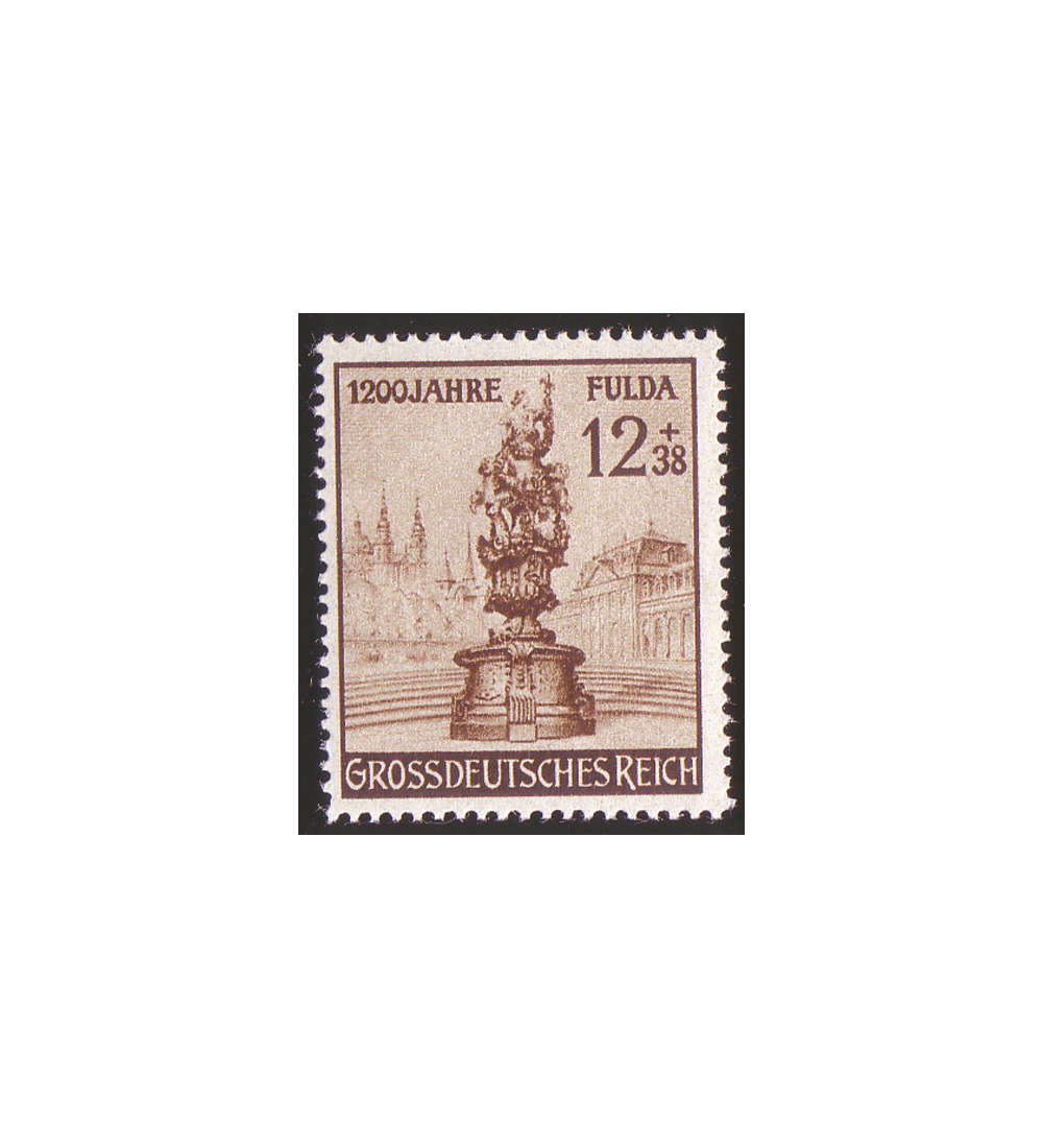   Deutsches Reich Nr. 886 1200 Jahre Fulda 1944