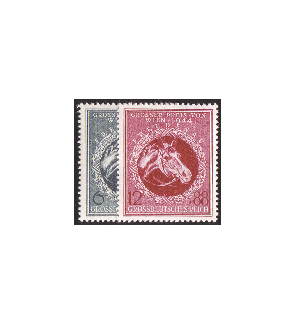   Deutsches Reich Nr. 900-901 Groer Preis von Wien 1944
