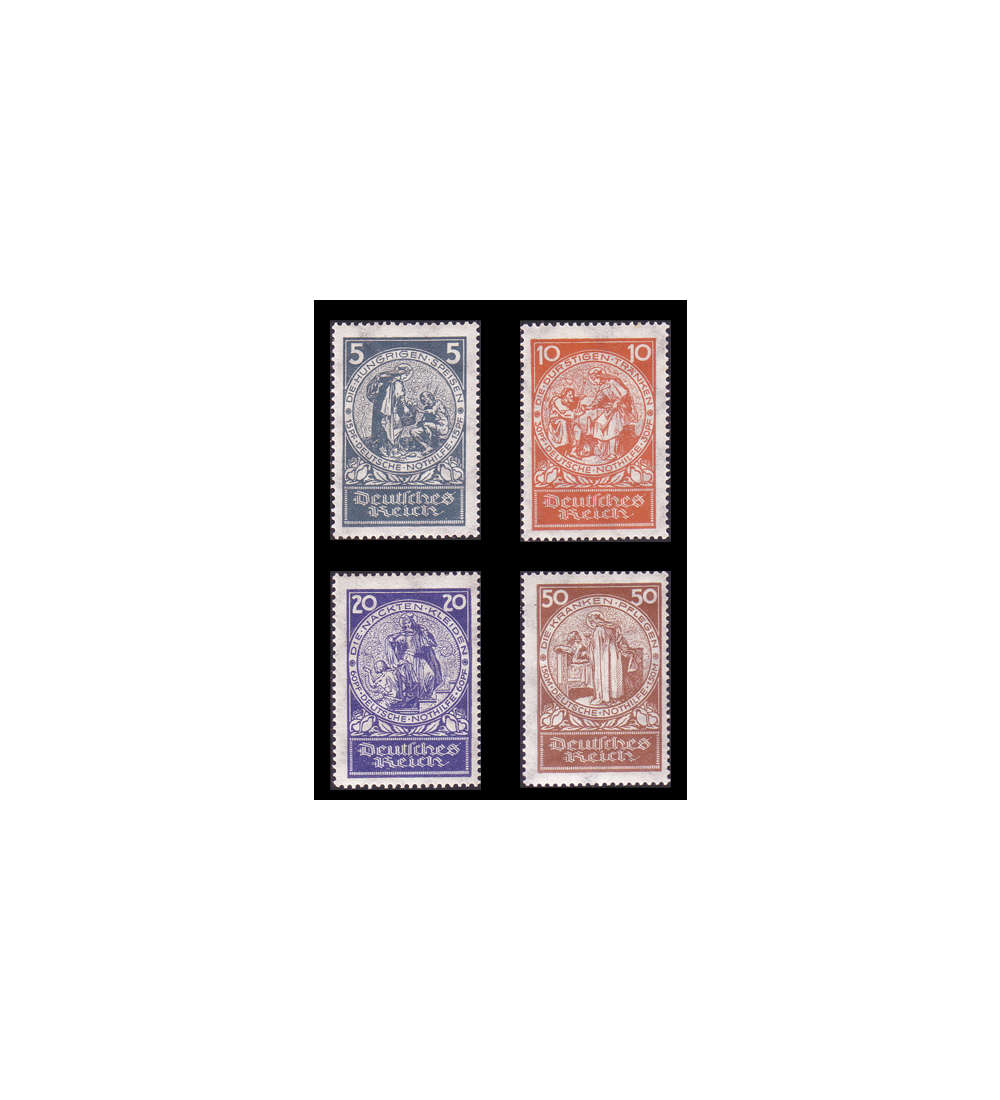 Deutsches Reich Nr. 351-354 postfrisch Nothilfe 1924