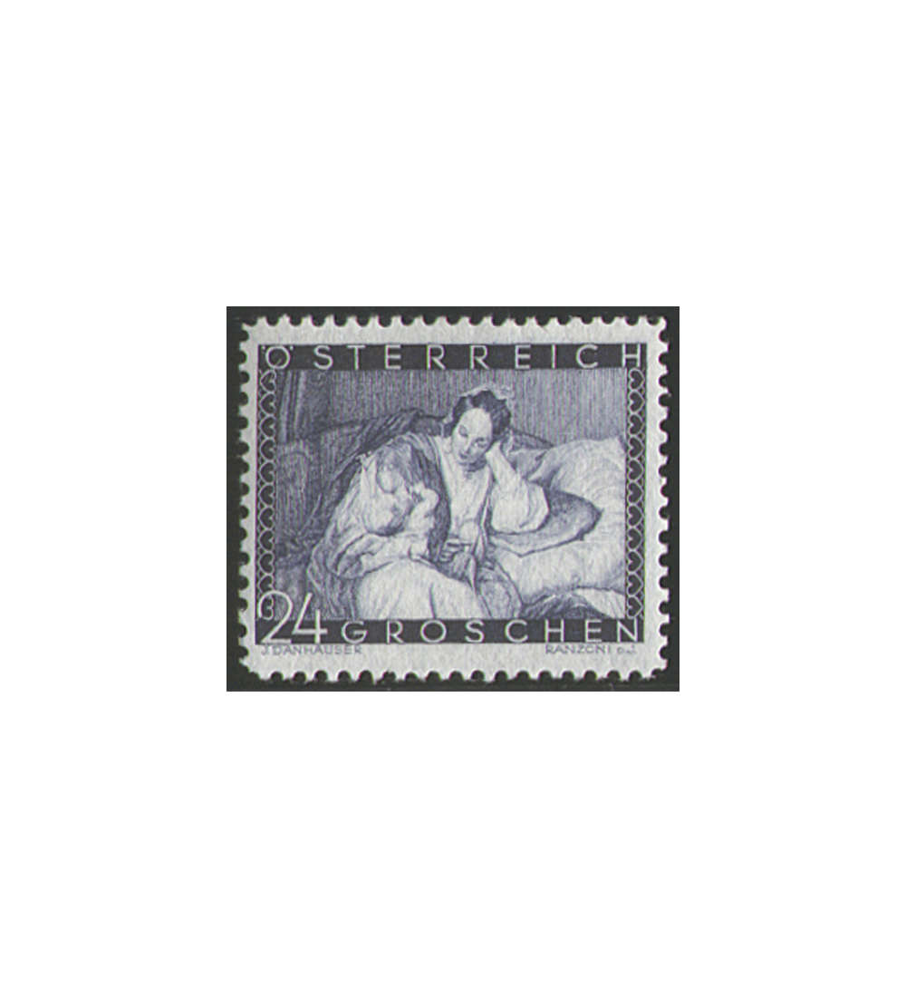 sterreich Nr. 597 Muttertag 1935