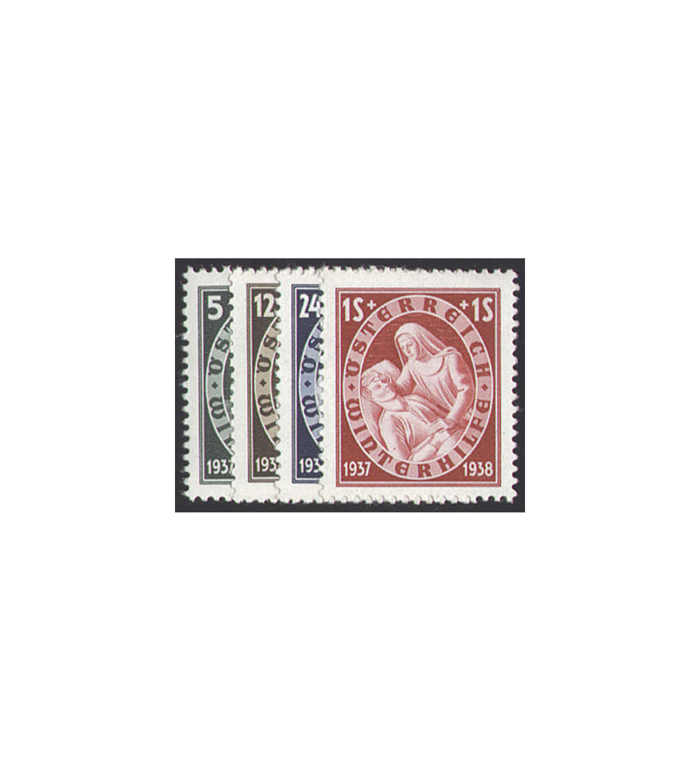 sterreich Nr. 642-645 Winterhilfe 1937