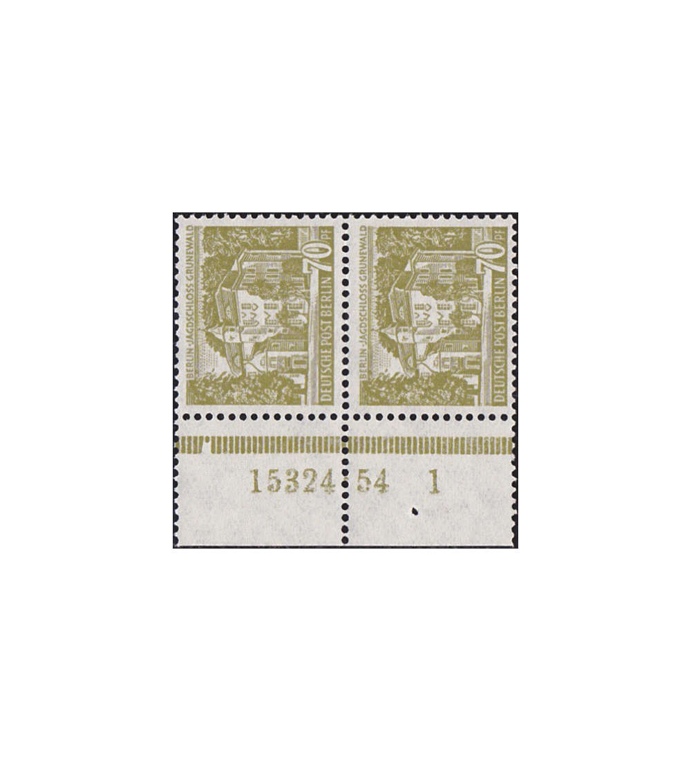 Berlin Nr. 123 HAN postfrisch ** Hausauftragsnummer