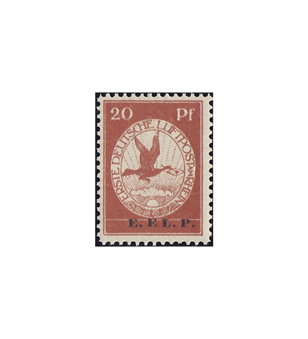 Deutsches Reich Nr. VI postfrisch ** 20 Pfg. Flugpost E.EL.P.