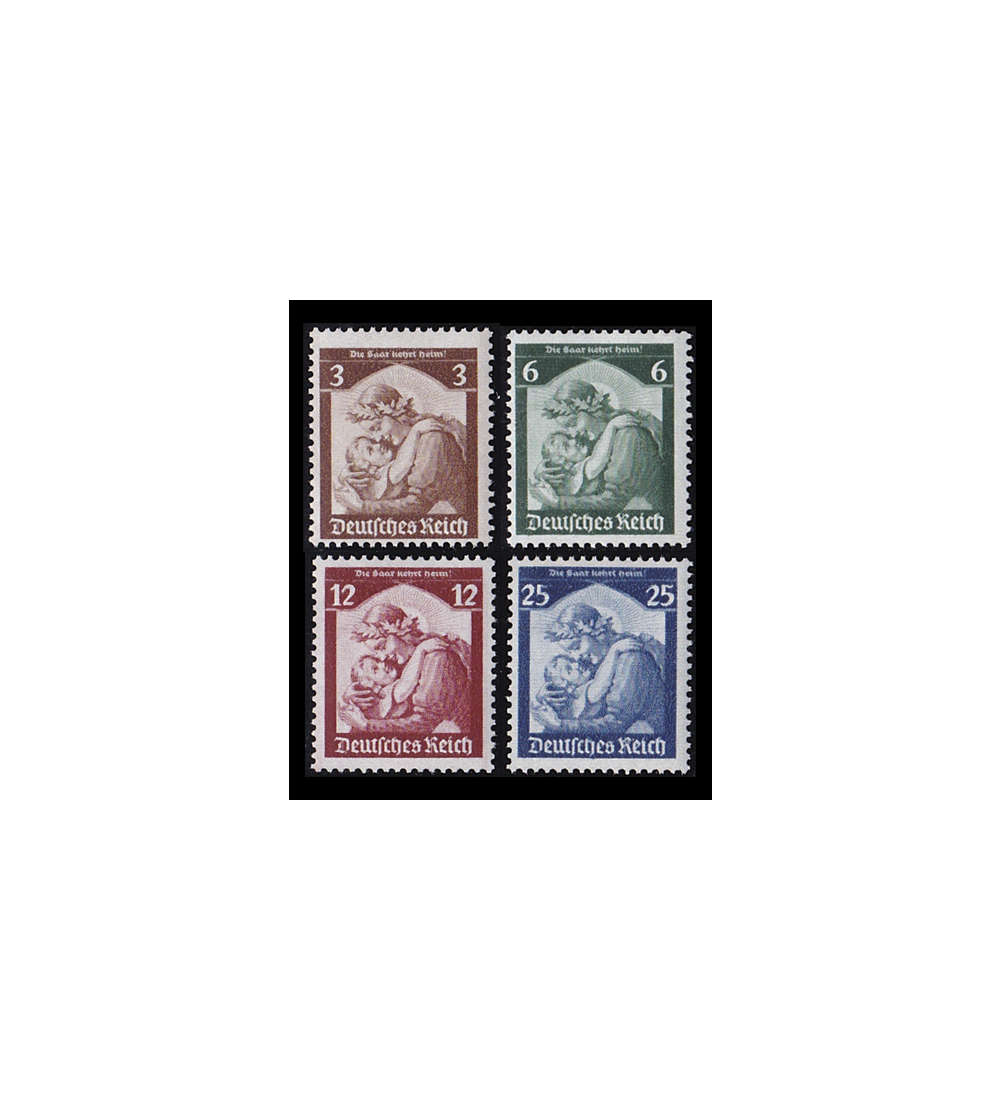 Deutsches Reich Nr. 565-568 postfrisch ** Saarabstimmung 1935