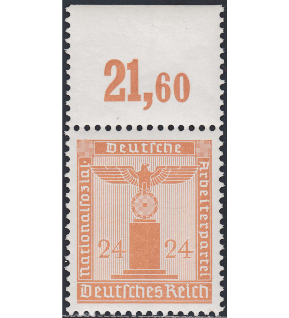 Deutsches Reich Dienst Nr. 163y postfrisch Oberrandstck