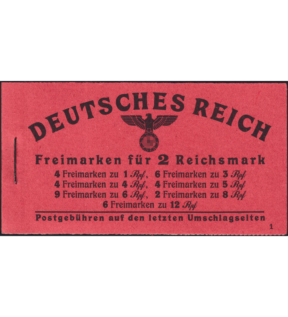 Deutsches Reich Markenheft Nr. 49 Hitler II postfrisch