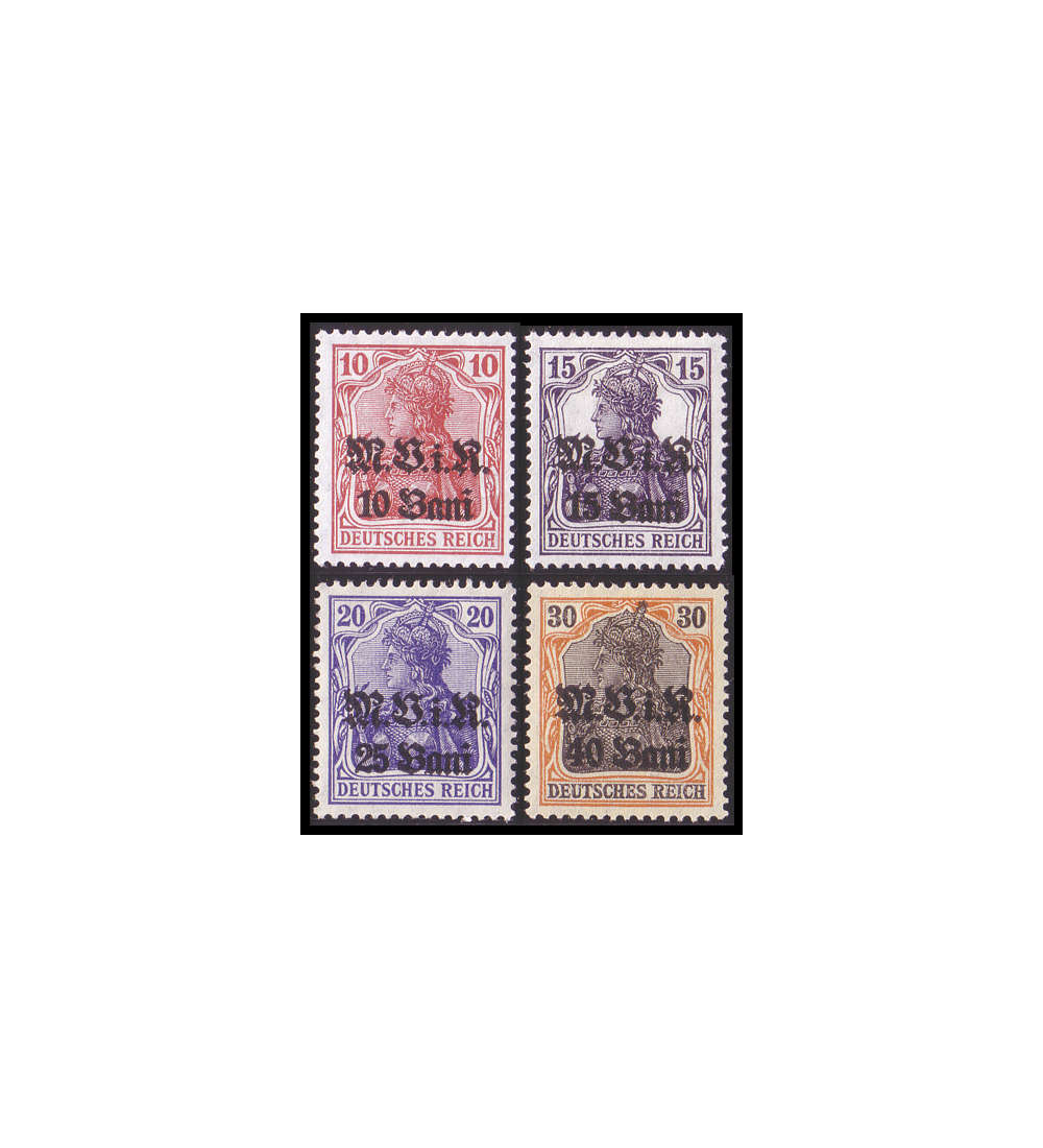 Deutsche Besetzung Rumnien Nr. 4-7 ungestempelt