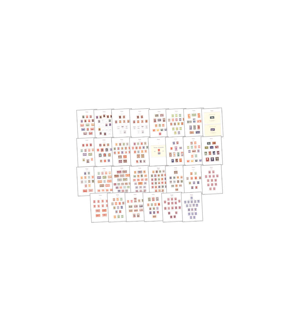 Danzig Postfrische ** Luxussammlung