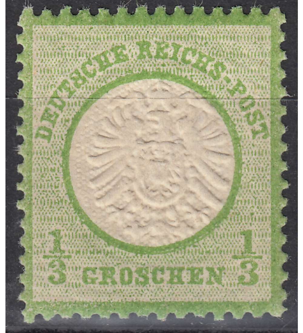 Deutsches Reich Nr. 17 postfrisch Groer Brustschild-1/3 Gr.