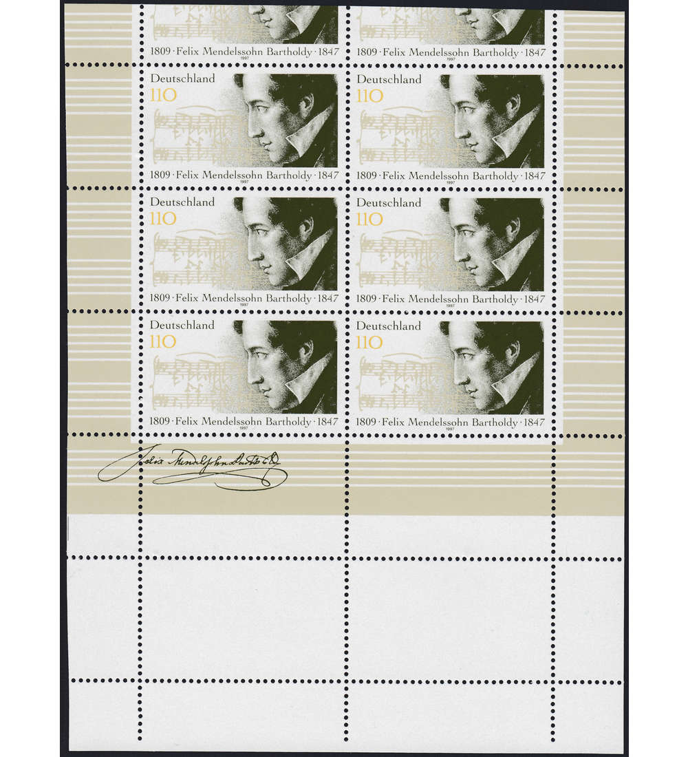 BRD Bund  Nr. 1953 postfrisch ** Kleinbogenverschnitt