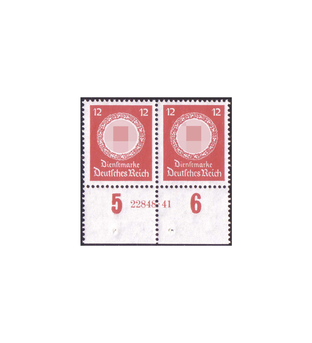 Deutsches Reich Dienstmarke Nr. 138b HAN postfrisch