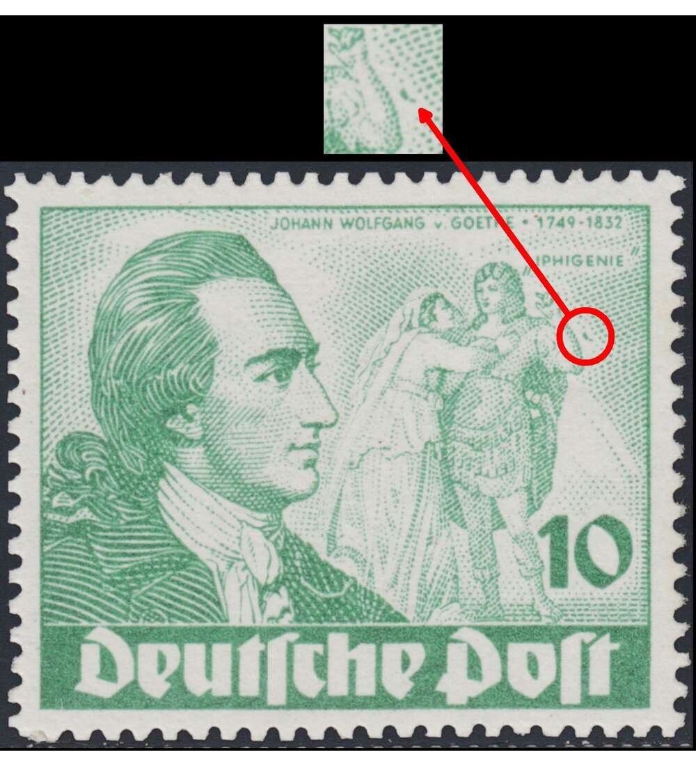 Berlin Nr. 61 I postfrisch Plattenfehler