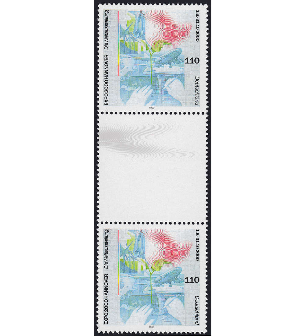 BRD Bund  Nr. 2042 postfrisch als Zwischenstegpaar