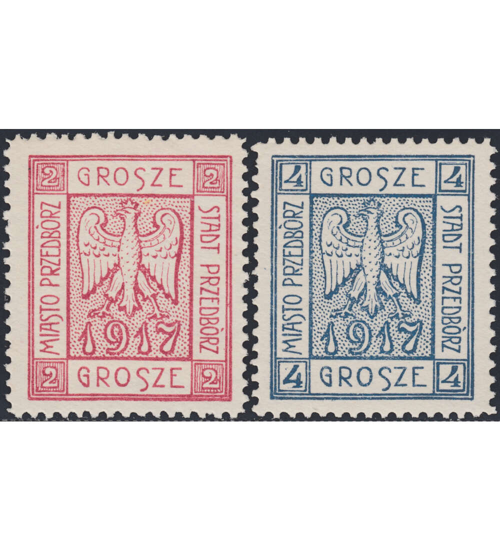 Polen Lokalausgabe Predborz Nr. 1-2A postfrisch