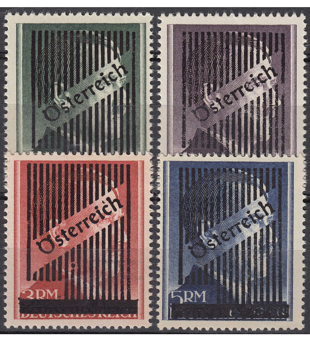 sterreich Nummer Va-Vd postfrisch Hitler Aufdrucke