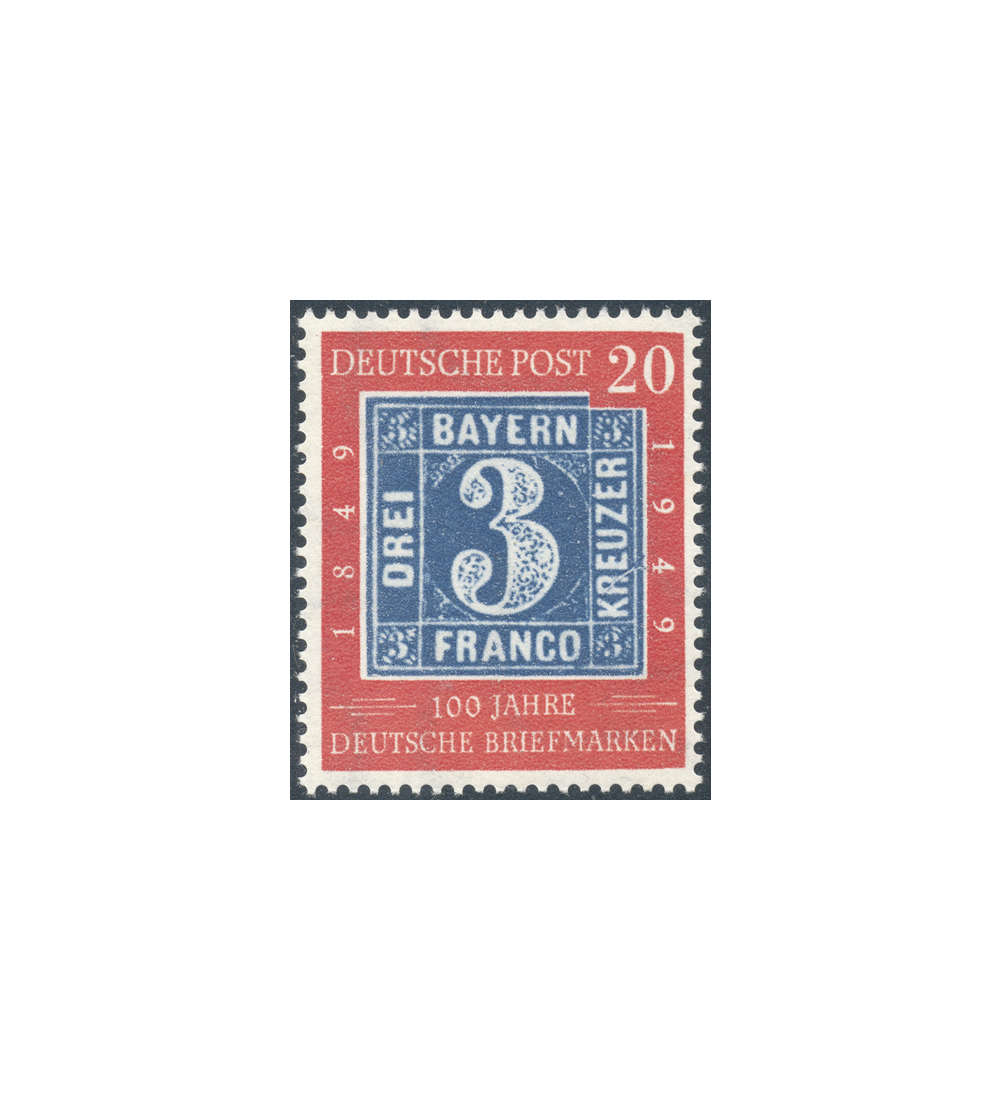 BRD Bund  Nr. 114 I postfrisch ** Plattenfehler