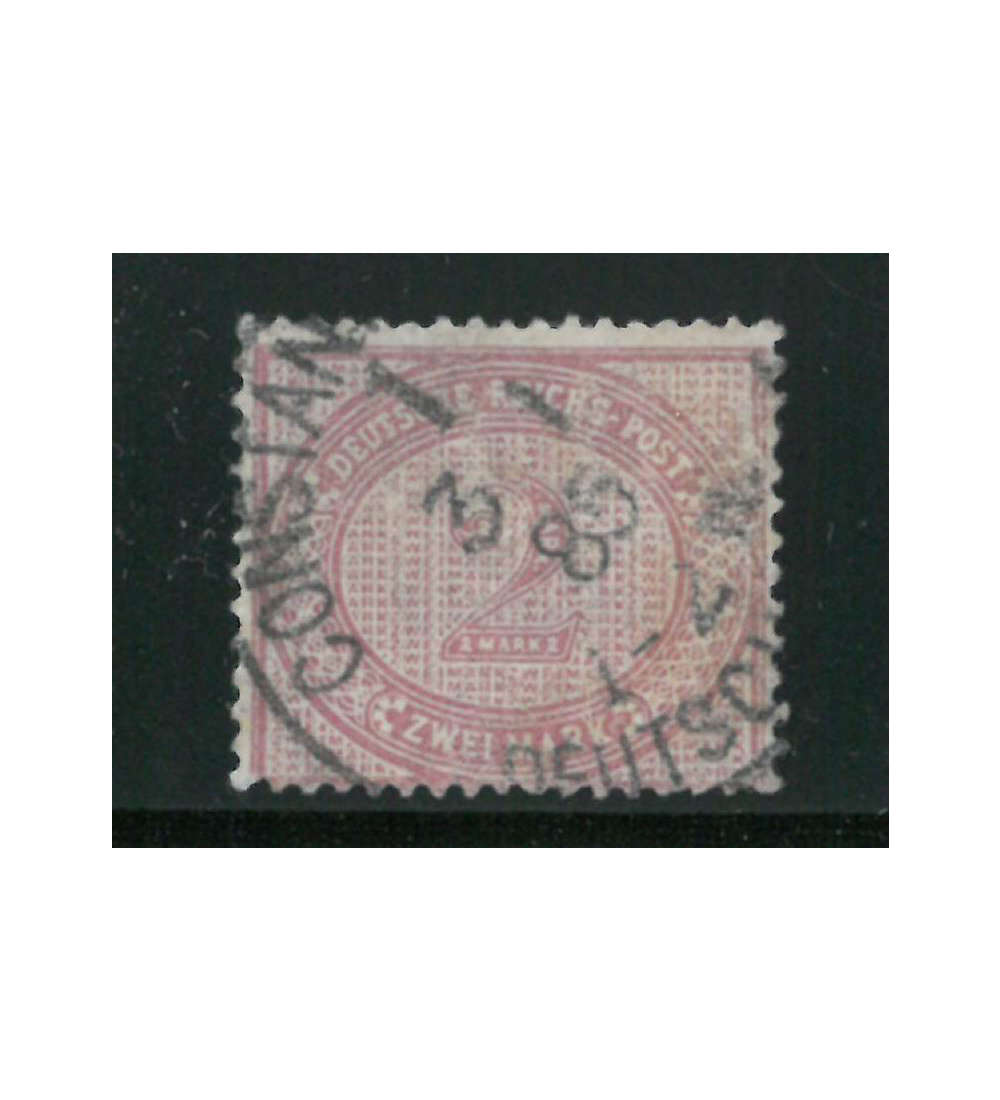 Deutsche Post in der Trkei Nr. V 37 c gestempelt