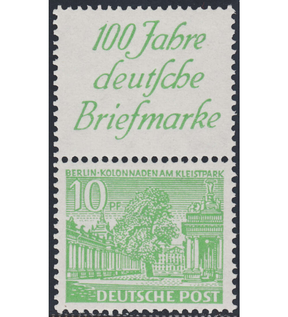 Berlin Zusammendr. S3 postfr.  Bauten 1949 (R1b+10)