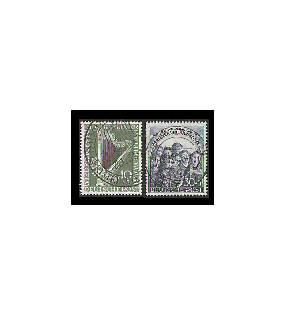 Berlin Nr. 72-73 gestempelt geprft Philharmonie