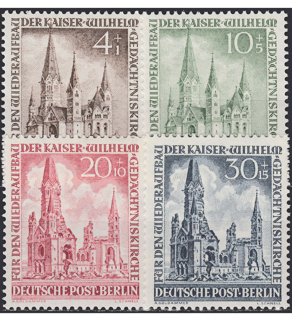 Berlin Nr. 106-109 postfrisch ** Gedchtniskirche