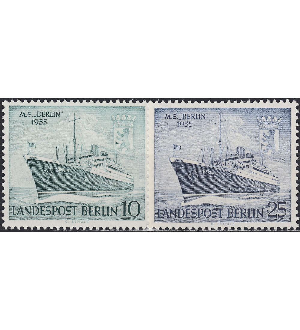 Berlin Nr. 126-127 postfrisch ** Taufe des MS Berlin