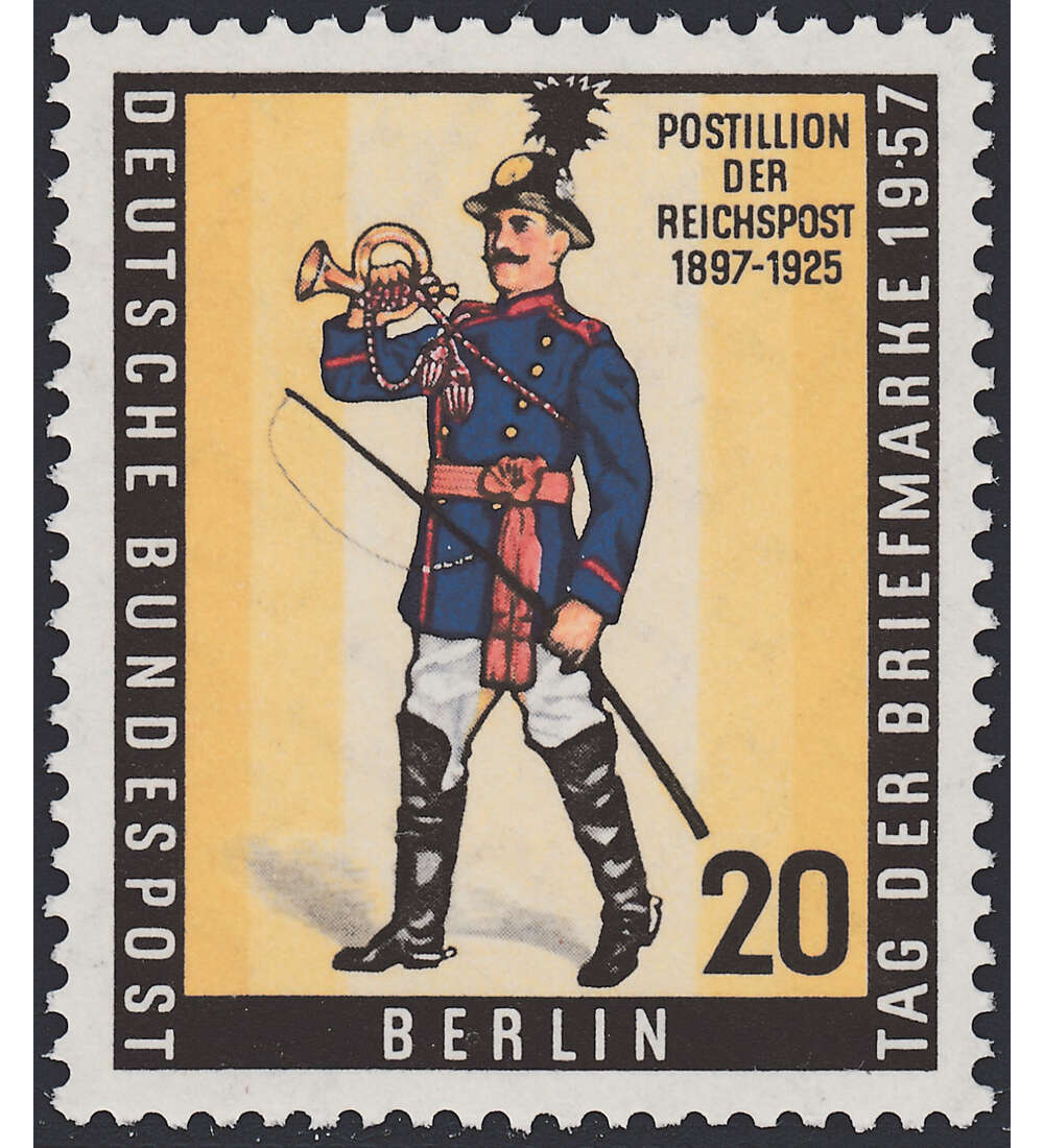 Berlin Nr. 176 postfrisch Tag der Briefmarke 1957