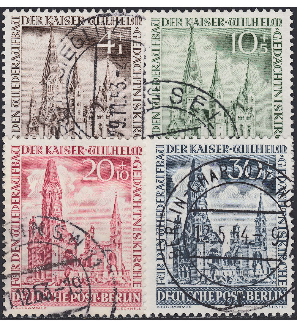 Berlin Nr. 106-109 gestempelt Gedchtniskirche