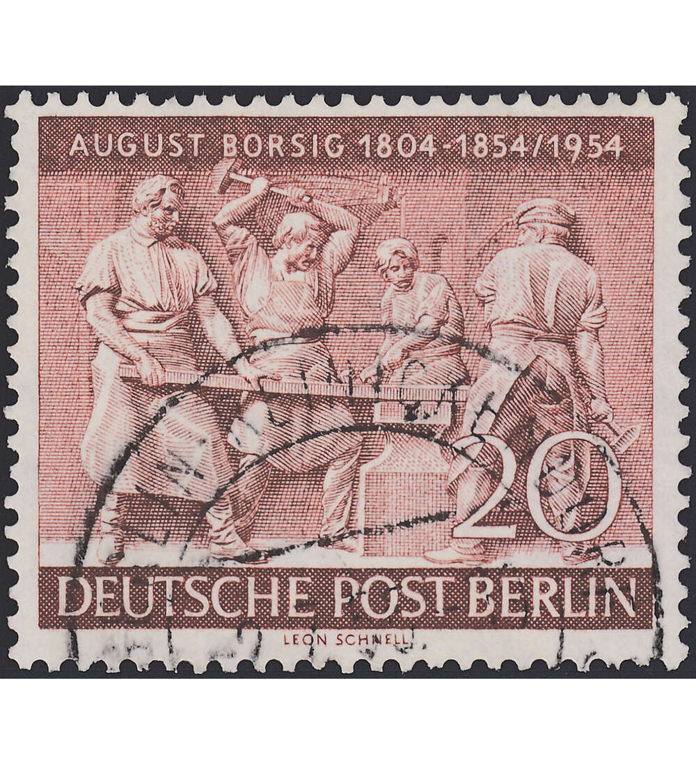 Berlin Nr. 125 gestempelt Borsig