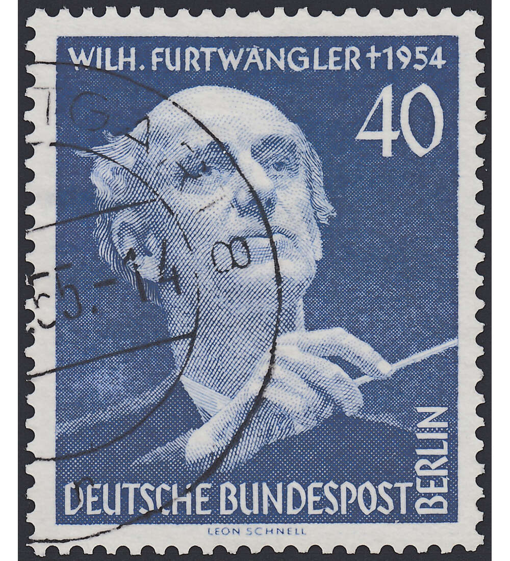 Berlin Nr. 128 gestempelt Furtwngler