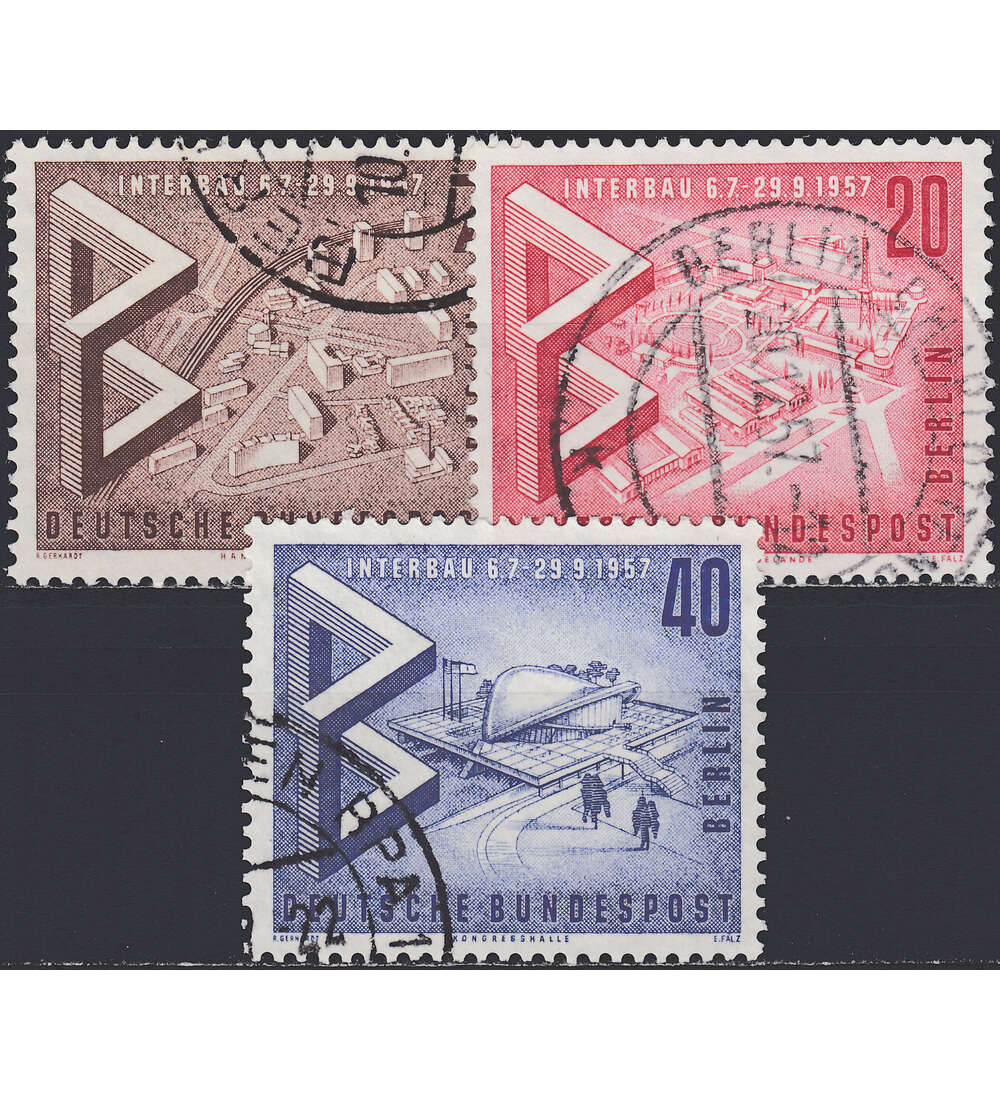 Berlin Nr. 160-162 gestempelt Interbau