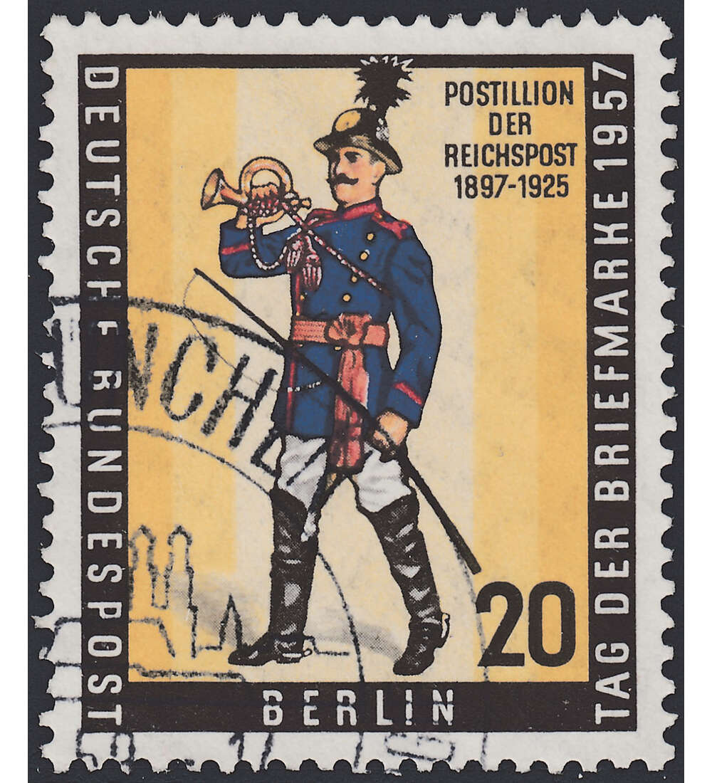 Berlin Nr. 176 gestempelt Tag der Briefmarke 1957