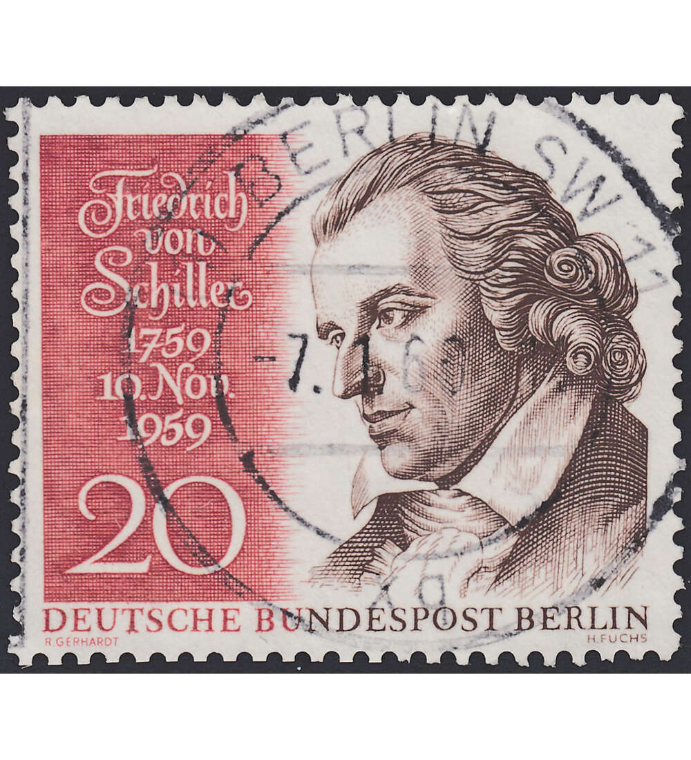 Berlin Nr. 190 gestempelt Schiller