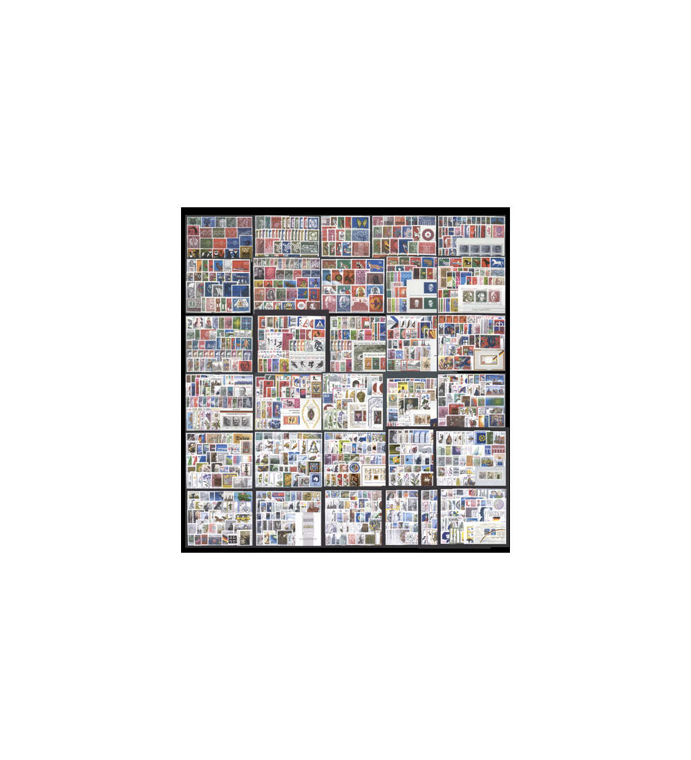 Bundesrepublik 1960-1990 Postfrische ** Komplettsammlung