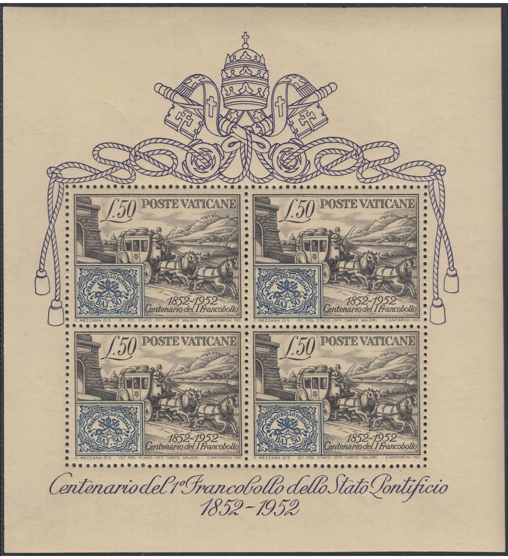 Vatikan Block 1 postfrisch **