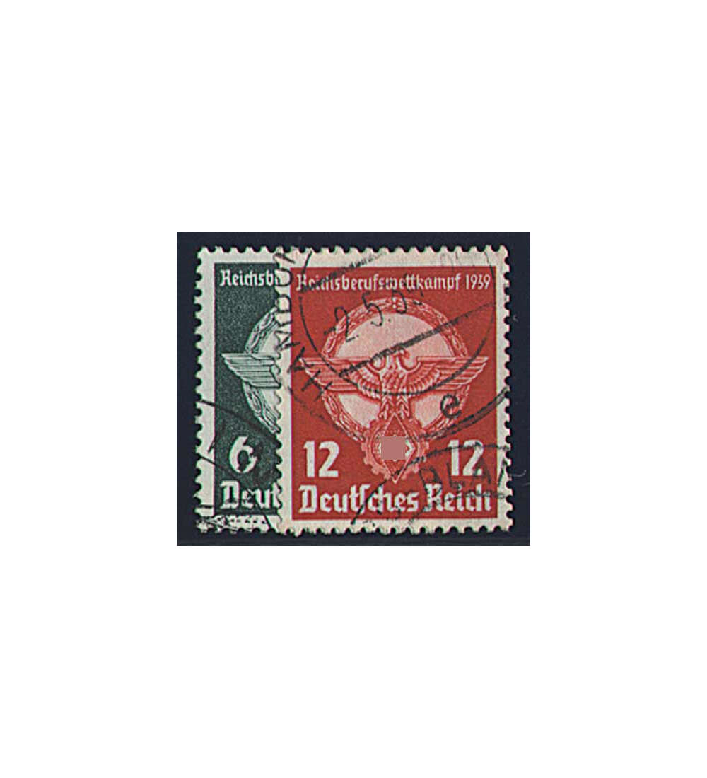 Deutsches Reich Nr. 689-690 gestempelt  Reichsberufswettkampf