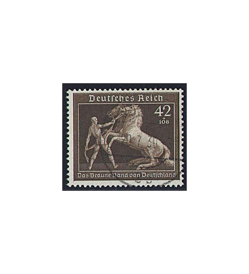  Deutsches Reich Nr. 699 gestempelt Das Braune Band 1939  