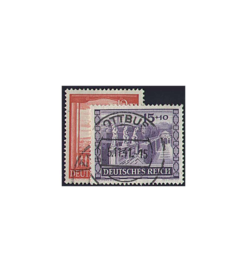 Deutsches Reich Nr. 804-805 gestempelt Wiener Messe 1941